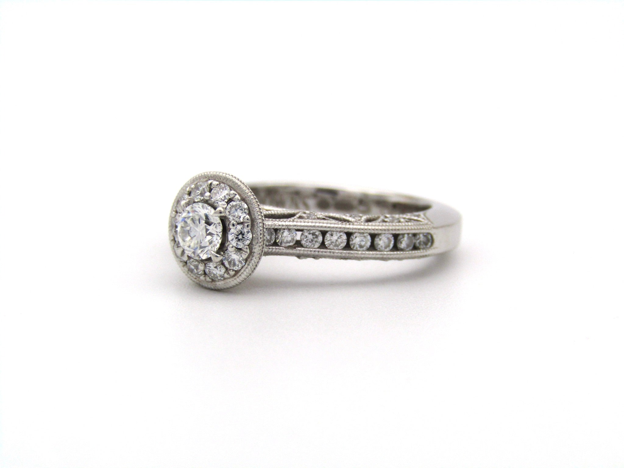 18K gold 1934 diamond engagement ring by Browns.